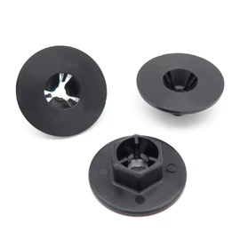 VVO Fasteners Plastic Rear Wheel Arch Lining and Mudguard Clip, Black (Pack of 10)