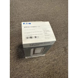 Eaton Light Switch Eaton WBSD-010DEC-C1 Decorator Dimmer 0-10V Ivory 3-Way White