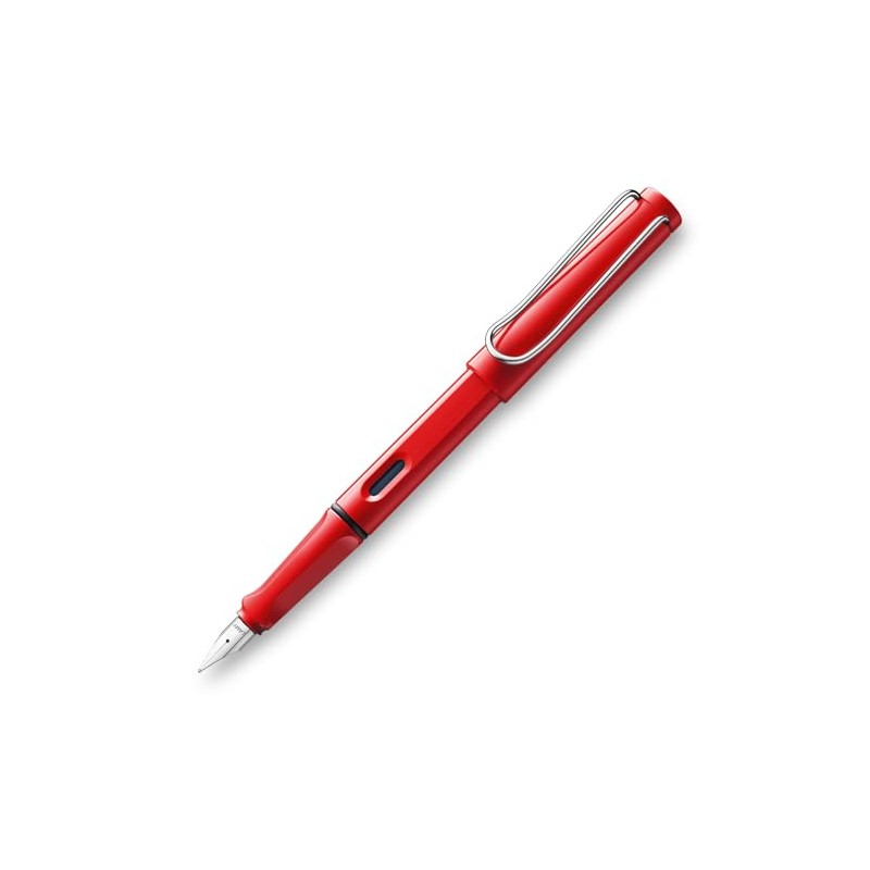 Lamy Engraved Fountain Pen Safari red Great gift for School
