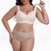 Bras for Older Women No Underwire Comfortable Full Coverage Front
