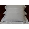 Aude Home Tablecloth White Cotton Hemstitch 85 x 85 cm