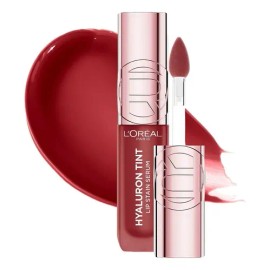 L'Oréal Paris Hyaluron Tint, Tinta en Sérum para Labios y Mejillas, Hidratación instantánea, Color Duradero y Sensación ligera, Multiusos