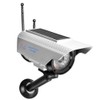 Dummy Fake Surveillance Security Camera,Solar Power LED Fake Camera Outdoor