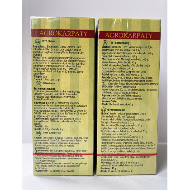 Detox Herbal Tea: Cleansing, Immunity, Intestinal Health, Kidneys, Bladder, Liver
