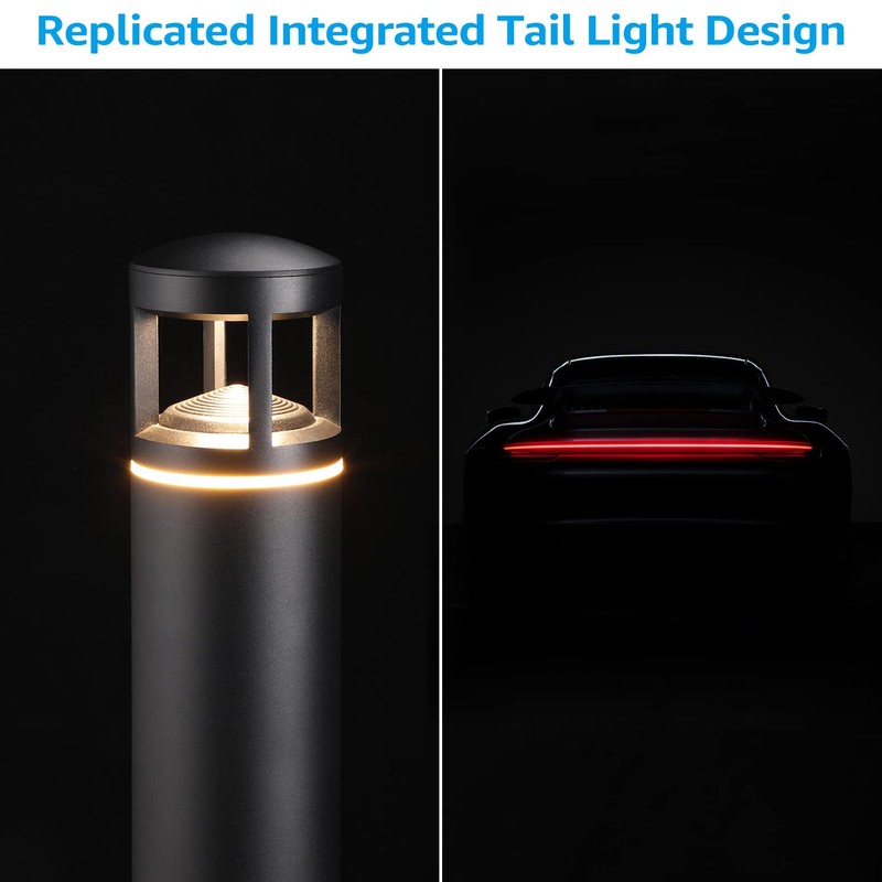 LEONLITE LED Low Voltage Pathway Lights, Unique Light Pattern, Landscape