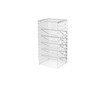 Lipstick Holder Stand Storage Box, Compartment Makeup Organizer, Clear Lipstick