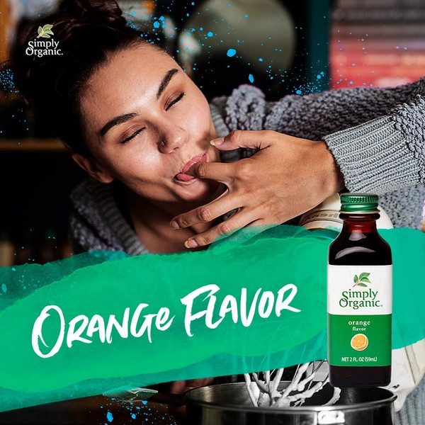 Simply Organic Orange Flavor, Certified Organic | 2 oz