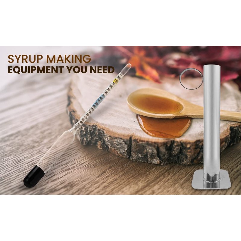 Maple Syrup Hydrometer Test Cup - 8 Inch Tree Tapping