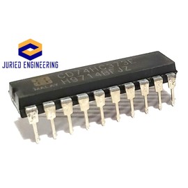 Juried Engineering CD74HC373E CD74HC373 74HC373 74373 High Speed CMOS Logic Octal Transparent Latches with 3-State Outputs Breadboard-Friendly IC DIP-20 (1 Piece)