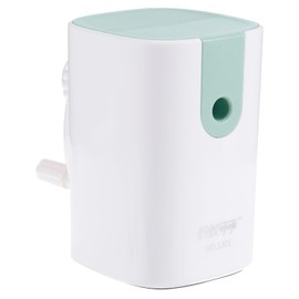 PATIKIL Pencil Sharpening Machine, Hand Crank Pencil Sharpener Manual Pencil Sharpeners Cutter for Classroom Home Office Drawing Style 2, Green