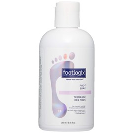 FOOTLOGIX Foot Soak Concentrate, 8.45 oz - Gentle Cleansing, Foot Bath Soak, Soften Dry Feet and Calluses