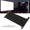 PCIE 3.0 X16 Extender 128Gbp/s Right Angle EMI Shielding GPU