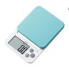 Tanita KJ-212 BL Cooking Scale, Kitchen Scale, Cooking with Silicone Cover, Digital, 4.4 lbs (2 kg), 0.04 oz (0.1 g), Blue, Washable Cover