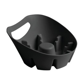 Plumb Craft MAXCLEAN Plunger Tray Black, Universal Design for Most Plungers