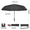 G4Free 54 inch Large Compact Windproof Golf Umbrella for Rain