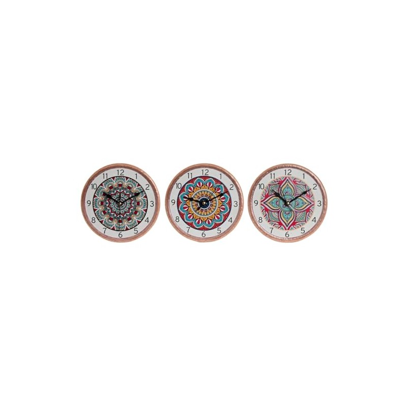 Home ESPRIT Mandala Ceramic Table Clock 16 x 1 x