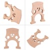 Cello Bridge Maple Wood 1/2 1/4 1/8 Cello Bridge Replacement