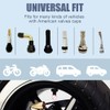 MACHSWON 16 Pack 4 Colors Tire Caps,Tire Valve Stem Caps