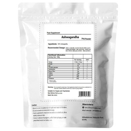 UKHealthHouse Ashwagandha Powder - High Strength Ashwagandha, Pure Ashwagandha, Vegan, Withania Somnifera, KSM66, No Ashwagandha Capsules or Tablets (2kg)