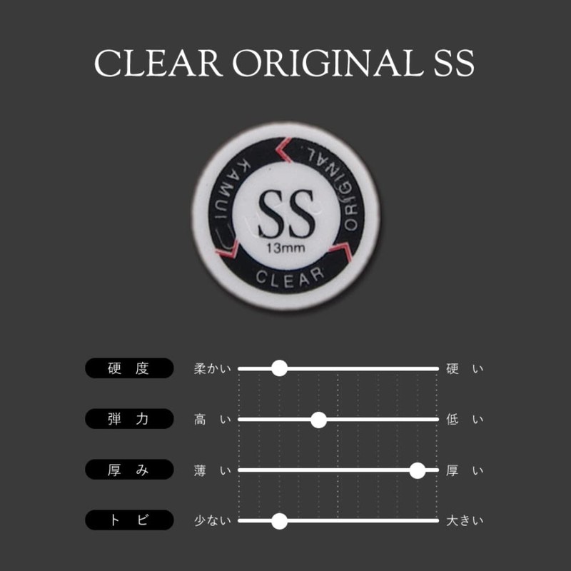 Billiard Camui Clear Original Tap (SS)