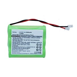 Synergy Digital Cordless Phone Battery, Works with Universel AA x 3 Cordless Phone, (Ni-MH, 3.6V, 2000mAh) Ultra High Capacity, Compatible with Universel 0 Battery