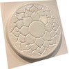 dennycraftmoulds.co.uk Mandala Lotus Flower Concrete or Plaster Mould Reusable ABS