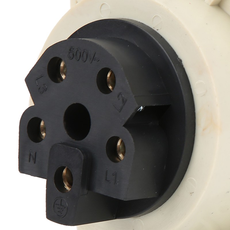 Industrial Plug Embedded Socket Set 5Pin 3Phase 380415V 32A 3P+N+E