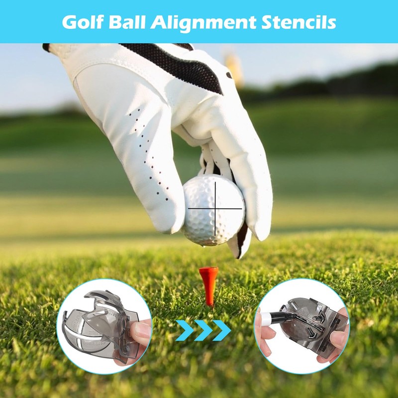 HUIJUTCHEN Golf Club Cleaning Kit,Golf Accessories,Golf Cleaning Kit with Golf
