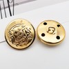 Retro Metal Shank Buttons Suit Coat Buttons Decorative Fastener Sewing