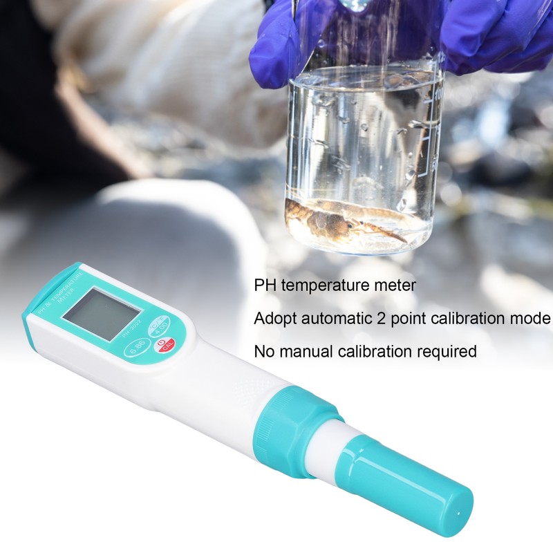 2 in 1 PH Meter ABS Pen Type Household PH