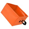 Collapsible Basin Leakage Proof Portable Folding Camping Bucket for Travel