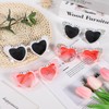 Etercycle Etercycle Bride Sunglasses For Bachelorette, Heart Glasses Bride To