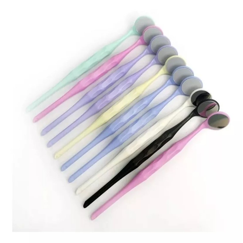 Premium Espejos Dental Doble Visión Exploración Premium Pack De 10