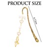 Berirexrion Cute Bow Metal Bookmark - Charm Bookmarks Gifts Reading