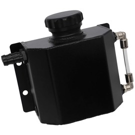 Stainless Steel Premium Radiator Coolant Overflow Tank 1 L Universal