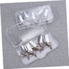 Beavorty 15pcs Reusable Metal Nail Mold Tips for Nail Art