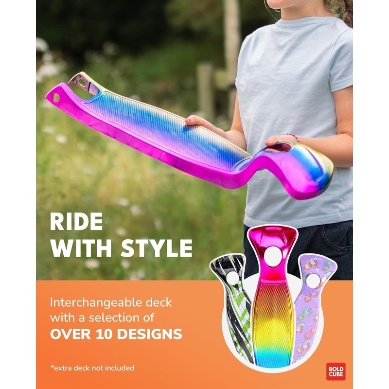 BOLDCUBE Big Fold | Three Wheel Scooter for Children Ages