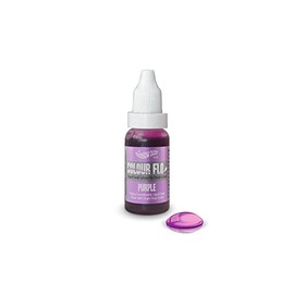 Rainbow Dust Liquid Colour Purple 16ml - Liquid Air Brush Colour and Food Colouring