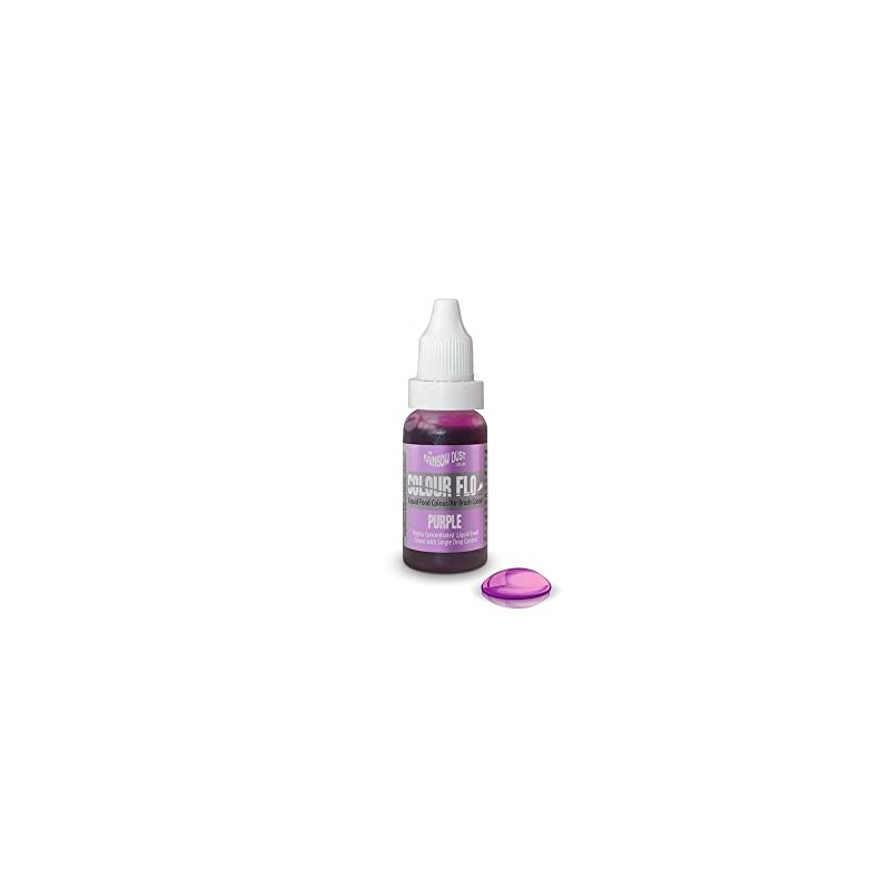 Rainbow Dust Liquid Colour Purple 16ml - Liquid Air Brush