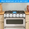 HKYLRAT 5Pcs ﻿Gas Stove Knob Locks, Safety and Proofing Proof