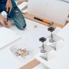 Outanaya 4pcs Fixing Clips Cabinet Hardware Installation Tool C Clamp
