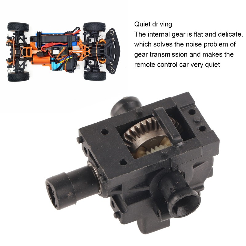 RC Front Gear Box Plastic Steel RC Differential Gear Box
