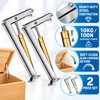 2Pcs Heavy Duty Gas Springs 10KG/100N – Soft Close Lid
