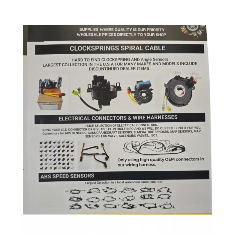 ISUMO Crankshaft Position Sensor W/Connector Fits Mazda 3 5 6