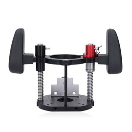 Router Lifting System for 63.5-65mm Clamping Range, 40mm Stroke, Router Table Lifting System for Trimming, Slotting, Drilling