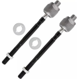 BOXI For 2009 - 2014 Nissan Maxima Pair (2) Front Steering Inner Tie Rod End Link Set
