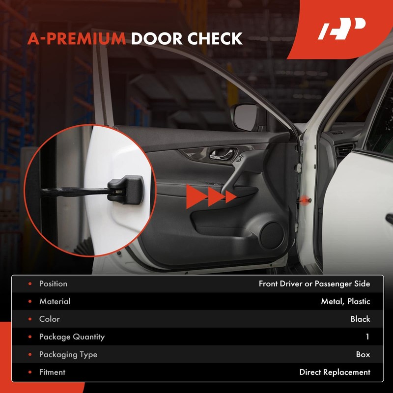 A-Premium Front Left or Right Door Check Strap Compatible with