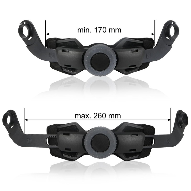 GREEN DEVIL Replacement set ratchets are important for helmet fixation.