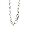 ANTOMUS® Solid Sterling Silver Oval Link Belcher chain Made in