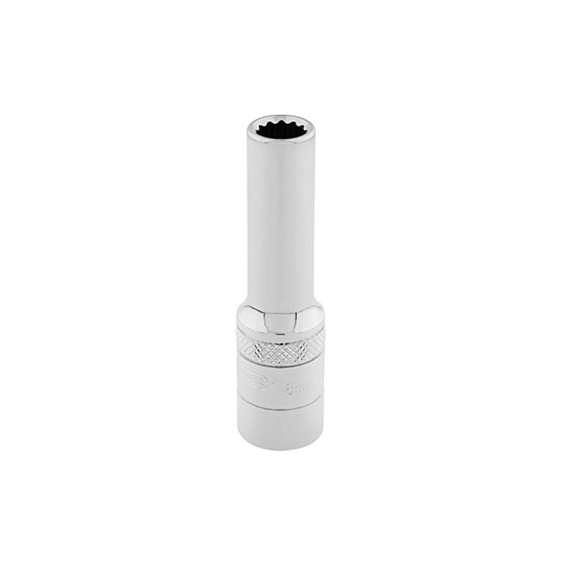 Draper 32818 Metric 3/8-Inch Square Drive Hi-Torq 12-Point Deep 8